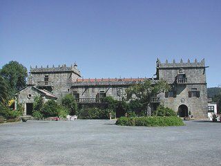 Hotel Pazo O Rial Pontevedra Bagian luar foto